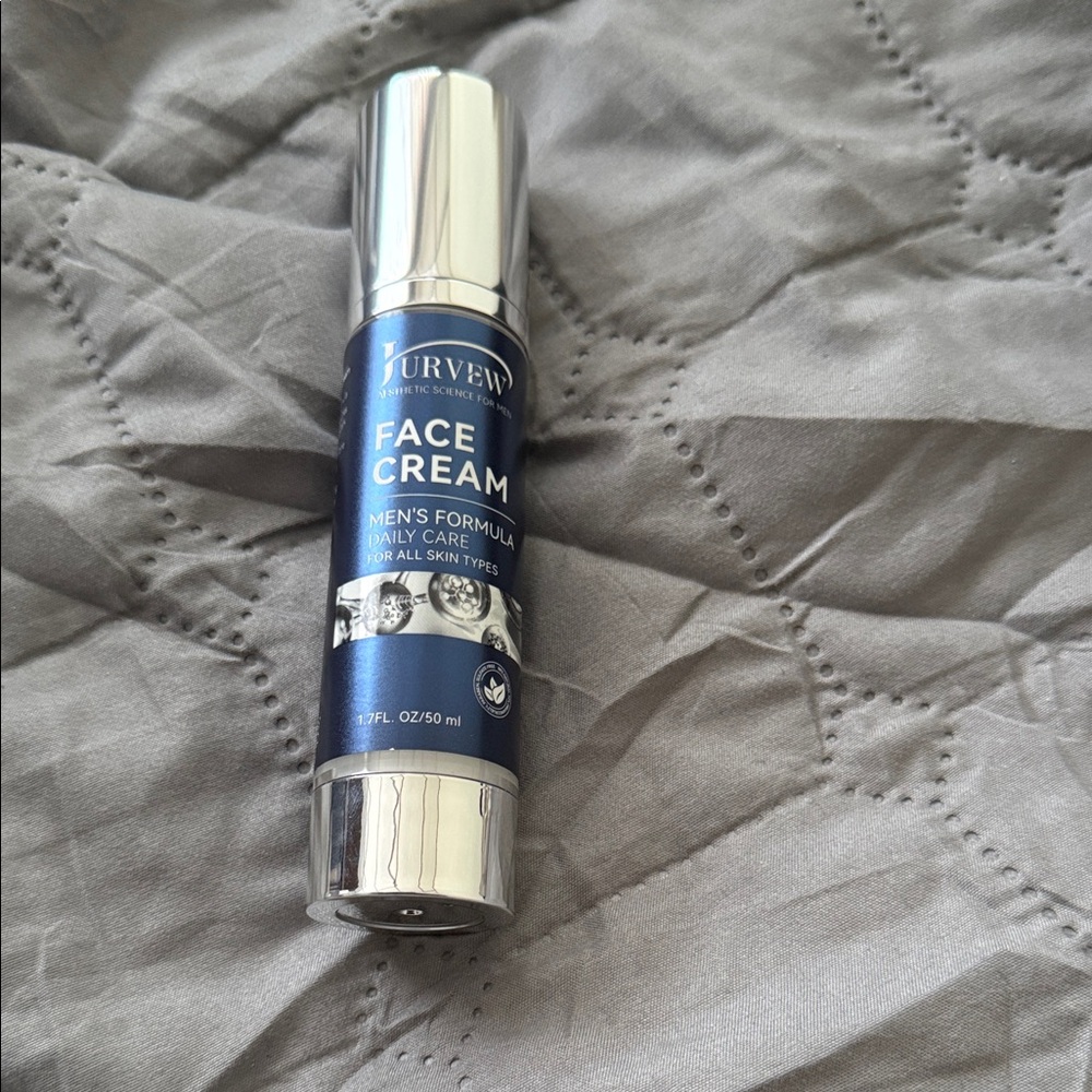 Silver and Blue Face Cream for men
